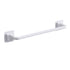Self Adhesive Towel Bar, Heavy Duty No Drill Hand Towel Hanger for Bathroom and Kitchen Towel Storage Self, (Black/1 Pcs) 15Inches 10.63" White