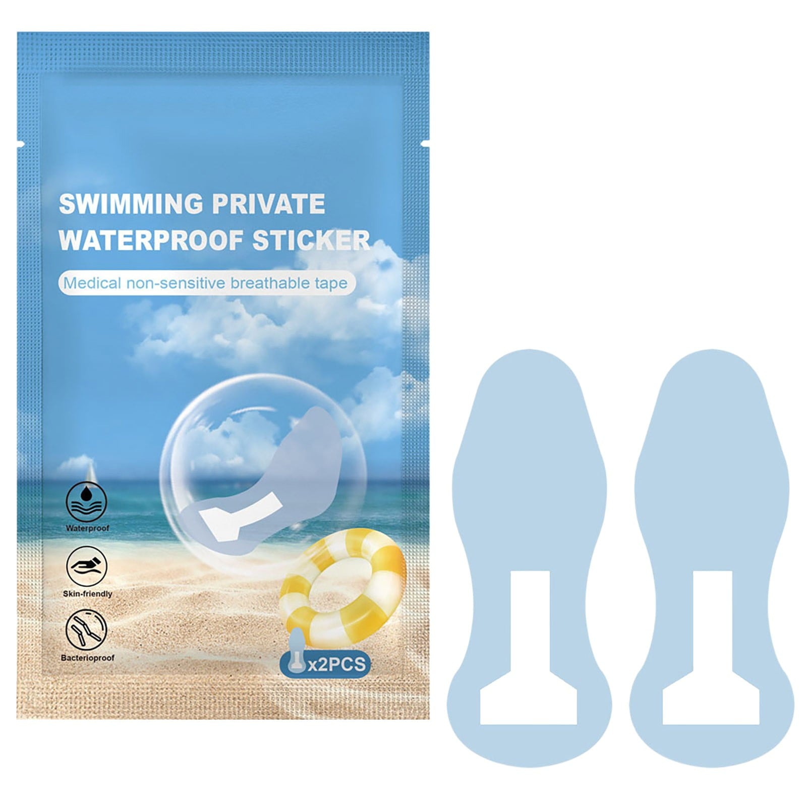 Waterproof Swim Panti Liner,Clear PU Material for Discreet Protection,Hygienic and Comfortable Design,Ideal for Beach,Pool,and Spa Activities,Portable and Easy to Use