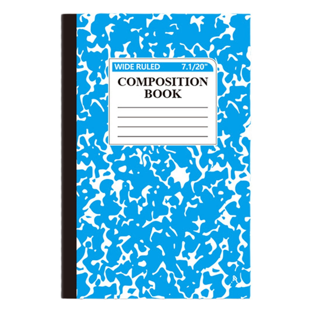 Pastel marble cover composition notebook, 5.5 x 8.27 inches.