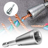 Wire Twister Tool for Drill, 2025 Upgrades Wire Nut Twister for Drill Profession Electricians Tool, 6MM Hex Shank Cable Wire Twisting Tool Wire Twister Wire Connector for 9-22 AWG, 0.78x2.16 0.78" x 2.16" Silver