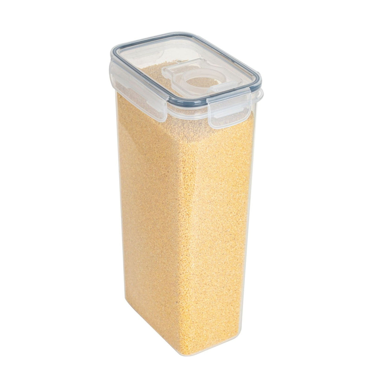 Airtight Storage Container with Lids, Plastic Pet Food Storage Container with Locking Lid,Pet Dog Cat Food Dispenser ,Clear Pet Dog Food Storage Bin Containers for Rice Grain(Green,4.72x7.68") Z5-2800ml