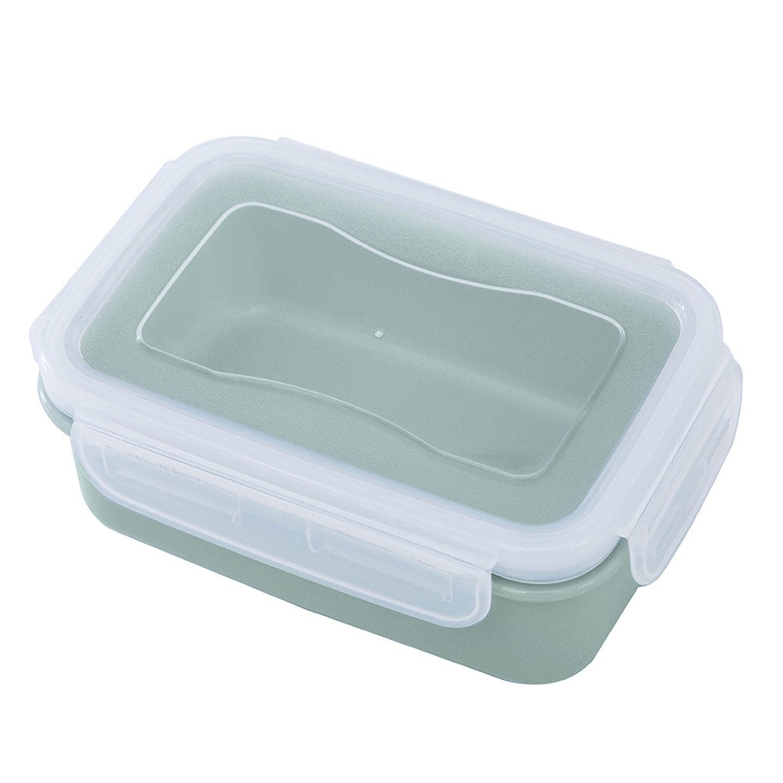 Plastic Meal Prep Containers with Lids, Food Storage Containers with Snap Locking Lids, Airtight Lunch Containers, Microwave, Oven, Freezer and Dishwasher (Blue/1 Pcs) 5.5x3.7 5.5" x 3.7" Green