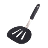 Silicone Spatula, Silicone Pancake Turner, Good Grips Perfect Pancake Flipper and Egg Turner, Heavy Duty Heat Resistant Rubber Spatula Wide for Large Food, 1 Pack, 6.0x12.6 6.0" x 12.6" Black