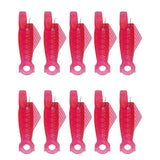 Fish Mouth Sewing Machine Needle Threader Upgraded Automatic Sewing Needle Threader,Simple Needle Threader Tool,Quick Sewing Machine Cycle Simple Needle Threader Tool(5 pcs-HotPink) 10 pcs-HotPink