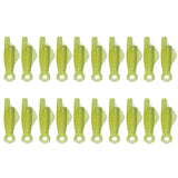 Fish Mouth Sewing Machine Needle Threader Upgraded Automatic Sewing Needle Threader,Simple Needle Threader Tool,Quick Sewing Machine Cycle Simple Needle Threader Tool(5 pcs-HotPink) 20 pcs-Yellow