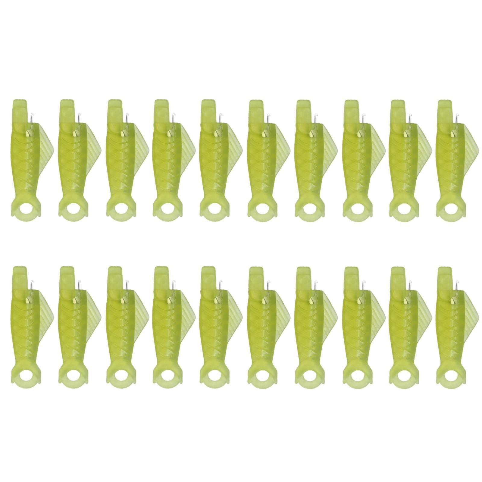 Fish Mouth Sewing Machine Needle Threader Upgraded Automatic Sewing Needle Threader,Simple Needle Threader Tool,Quick Sewing Machine Cycle Simple Needle Threader Tool(5 pcs-HotPink) 20 pcs-Yellow