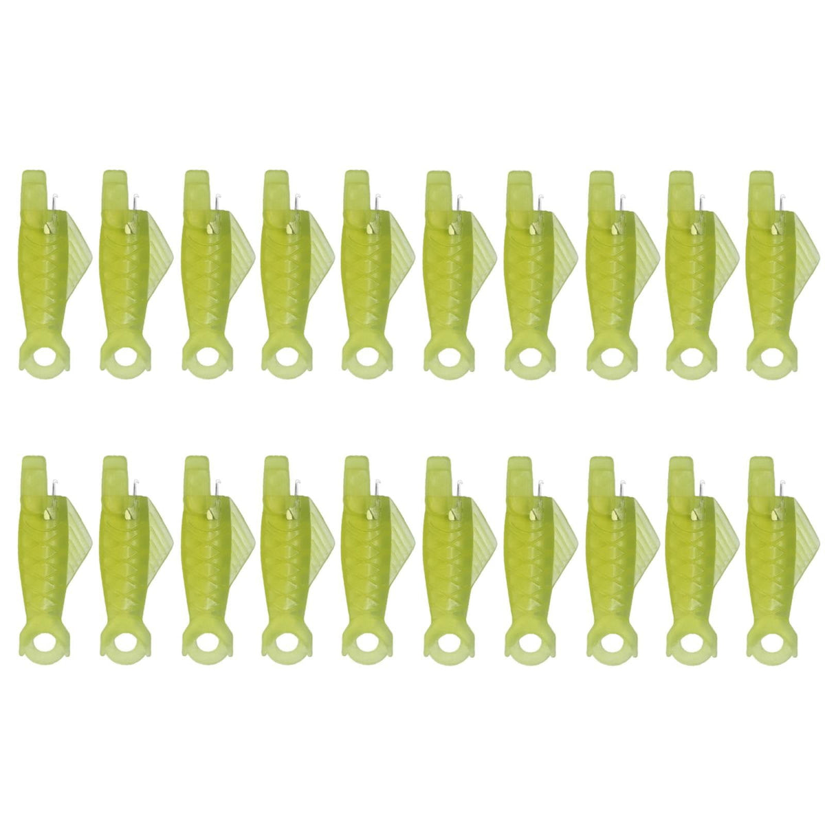 Fish Mouth Sewing Machine Needle Threader Upgraded Automatic Sewing Needle Threader,Simple Needle Threader Tool,Quick Sewing Machine Cycle Simple Needle Threader Tool(5 pcs-HotPink) 20 pcs-Yellow