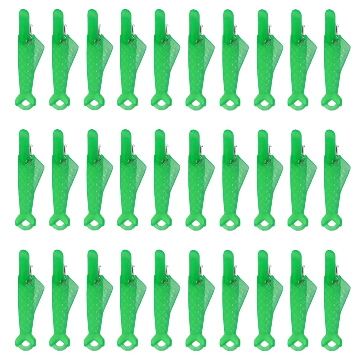 Fish Mouth Sewing Machine Needle Threader Upgraded Automatic Sewing Needle Threader,Simple Needle Threader Tool,Quick Sewing Machine Cycle Simple Needle Threader Tool(5 pcs-HotPink) 30 pcs-Green