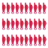 Fish Mouth Sewing Machine Needle Threader Upgraded Automatic Sewing Needle Threader,Simple Needle Threader Tool,Quick Sewing Machine Cycle Simple Needle Threader Tool(5 pcs-HotPink) 30 pcs-HotPink
