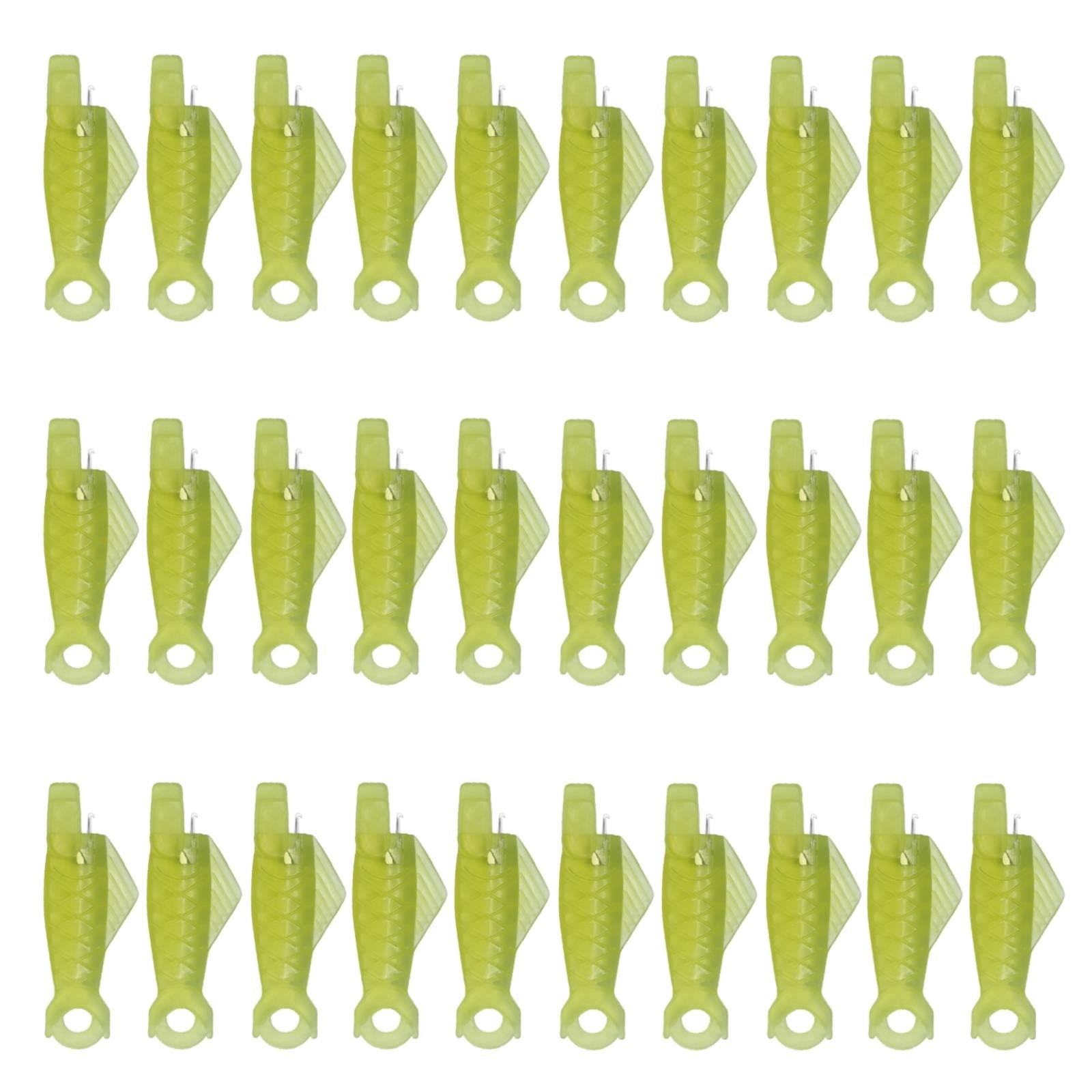 Fish Mouth Sewing Machine Needle Threader Upgraded Automatic Sewing Needle Threader,Simple Needle Threader Tool,Quick Sewing Machine Cycle Simple Needle Threader Tool(5 pcs-HotPink) 30 pcs-Yellow