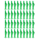 Fish Mouth Sewing Machine Needle Threader Upgraded Automatic Sewing Needle Threader,Simple Needle Threader Tool,Quick Sewing Machine Cycle Simple Needle Threader Tool(5 pcs-HotPink) 40 pcs-Green