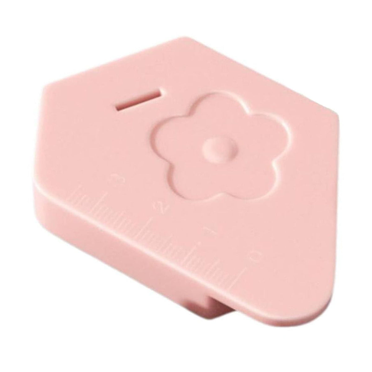 1Pcs Magnetic Seam Guide for Sewing Machine, Multifunctional Polygonal Hemmer Guide with Scale, Universal Sewing and Quilting Supplies Accessories Tools (Polygonal Seam Guide) (Orange) Pink
