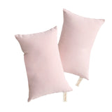 2 Pack Microfiber Pillow,Tiny Pillows,11"x7" Microfiber Mini Pillows for Travel,Pets,Soft and Machine Washable Small Pillows for Neck,Wrist, and Knee Comfort,for Travel,Cars, Airplanes(Yellow) RD2