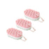 Cleansing loofah Bath Sponge, Magic Exfoliating Bath Sponge, Shower deep exfoliating Sponge, Rich Foam Bath Sponge, 3-Pack Large Size, 5.9x3.54x1.96 5.9" x 3.54" x 1.96" Pink