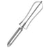 Professional Stainless Steel Peeler, Swivel Blade, Ergonomic Handle, Potato Eye Remover, Commercial Grade Vegetable Peeler for Potatoes, Carrots, Apples, Dishwasher Safe, 1.02x5.91 1.02" x 5.91" Silver