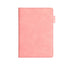Journal Book Notebook,5.71x8.27",100 Sheets,200 Pages Blank Journal Notebook Thick Sketch Book Hardcover Leather Unlined Journaling Composition Book,Journaling Business Notebook Pink