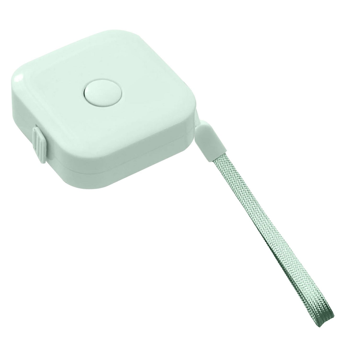 Soft Tape Measure Retractable Measuring for Body Fabric Sewing Tailor Cloth Knitting Craft,Weight Loss Measurements Retractable 60-inch 1.5 Meter,Small Push ButtonDouble Scales Rulers,Beige Green
