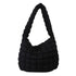 Puffer Tote Bag for Women, Quilted Crossbody Bubble Shoulder Bag, Soft Cloud Lightweight Puffy Handbag, Perfect for Vacation Travel and Daily Matching A