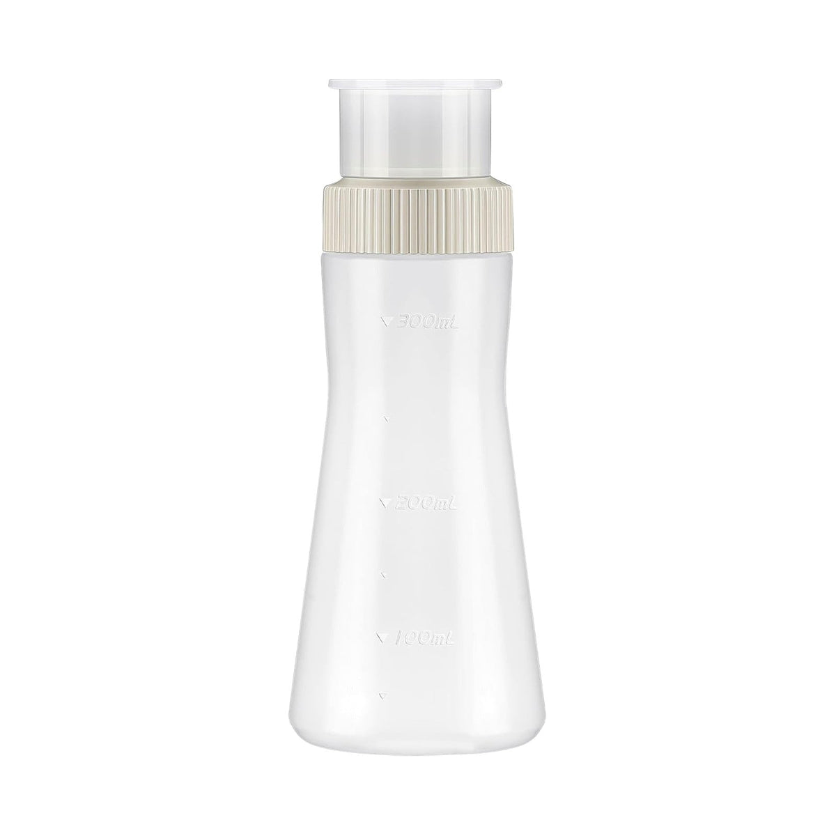 1Pc Cake Syrup Dispense,350ml Graduated Plastic Squeeze Bottle,Rain Spray Bottle with Sealing Lid,for Soaking Simple Honey Syrup Bottle Simple Syrup Bottles,Easy Storage Reusable Baking Tools(White) White
