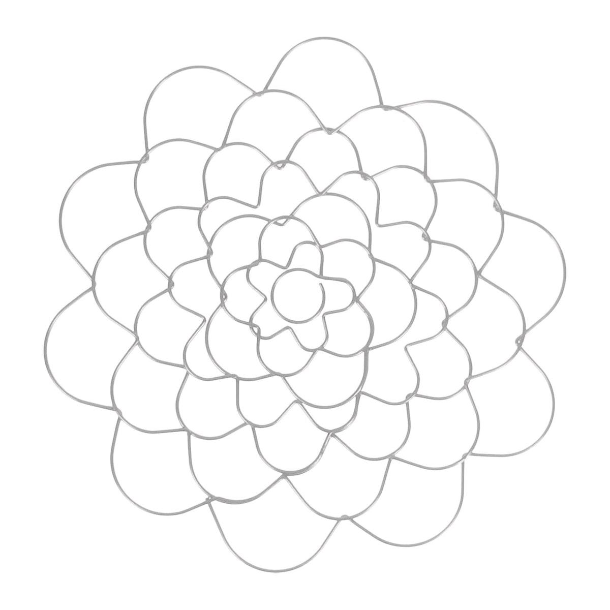 Stainless Steel Flower Arranger Frog, Wire Flower Arrangement Holder, Round Floral Lid Organizer Grid Tool, for Floral Plant Vase Stems Bouquets Fixation, Gold, 4 Inches 5" Gold