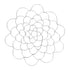 Stainless Steel Flower Arranger Frog, Wire Flower Arrangement Holder, Round Floral Lid Organizer Grid Tool, for Floral Plant Vase Stems Bouquets Fixation, Gold, 4 Inches 5" Gold