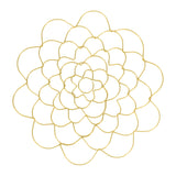 Stainless Steel Flower Arranger Frog, Wire Flower Arrangement Holder, Round Floral Lid Organizer Grid Tool, for Floral Plant Vase Stems Bouquets Fixation, Gold, 4 Inches 6" Gold