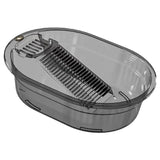 Portable Washboard, All-in-One Laundry Basin Set, Heavy-Duty Wash Board for Hand Washing Clothes, Built-in Scrub Surface, Drain Plug for Camping, RV, Emergency Use, Grey, 19.09x14.37x5.12 19.09x14.37x5.12 Gray