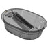 Portable Washboard, All-in-One Laundry Basin Set, Heavy-Duty Wash Board for Hand Washing Clothes, Built-in Scrub Surface, Drain Plug for Camping, RV, Emergency Use, Grey, 19.09x14.37x5.12 19.09x14.37x5.12 Gray