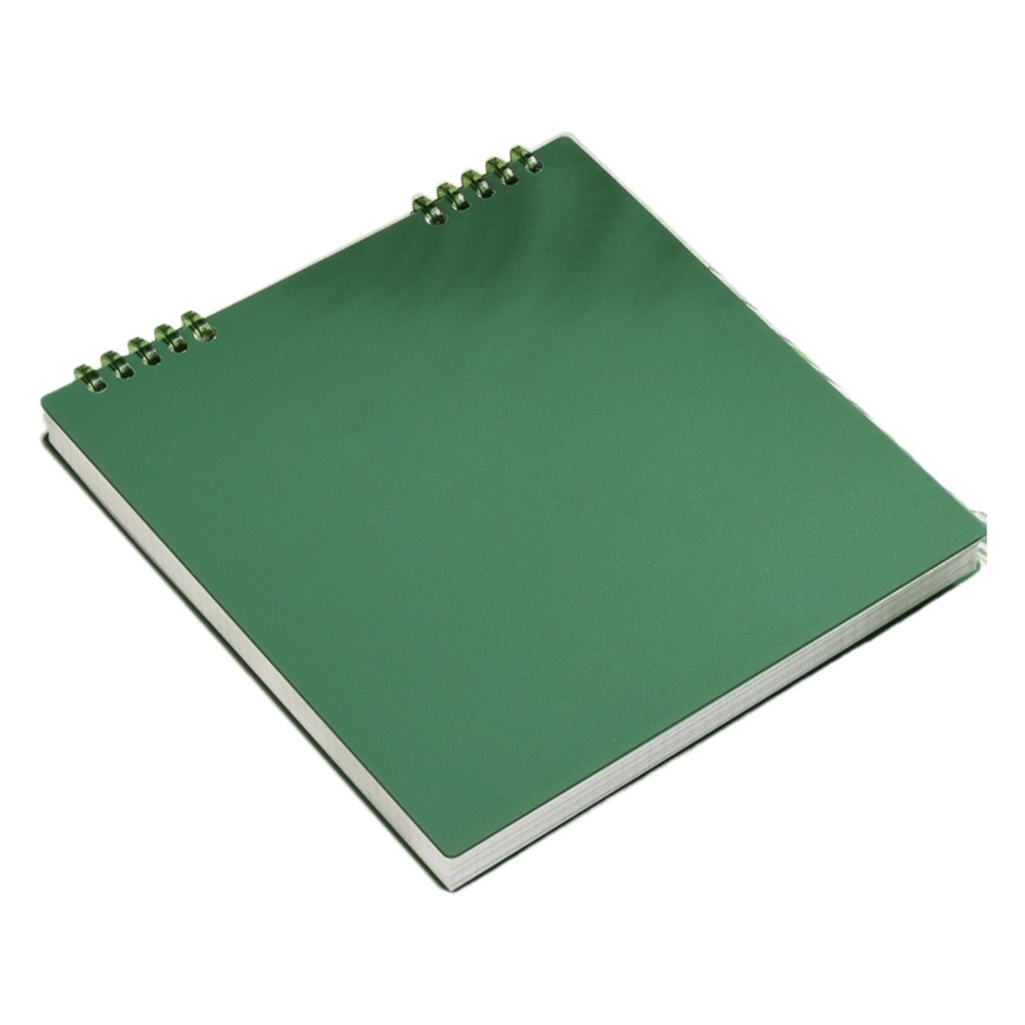Sketch Book Sketchpad,Journal Memo Notebook Notepads Grids Notebook Writing Notebook for Sketching Scribbling Notebook Journal Refillable Notebooks,Top Spiral Bound Sketch Pad,7.87x7.56",Beige Army Green