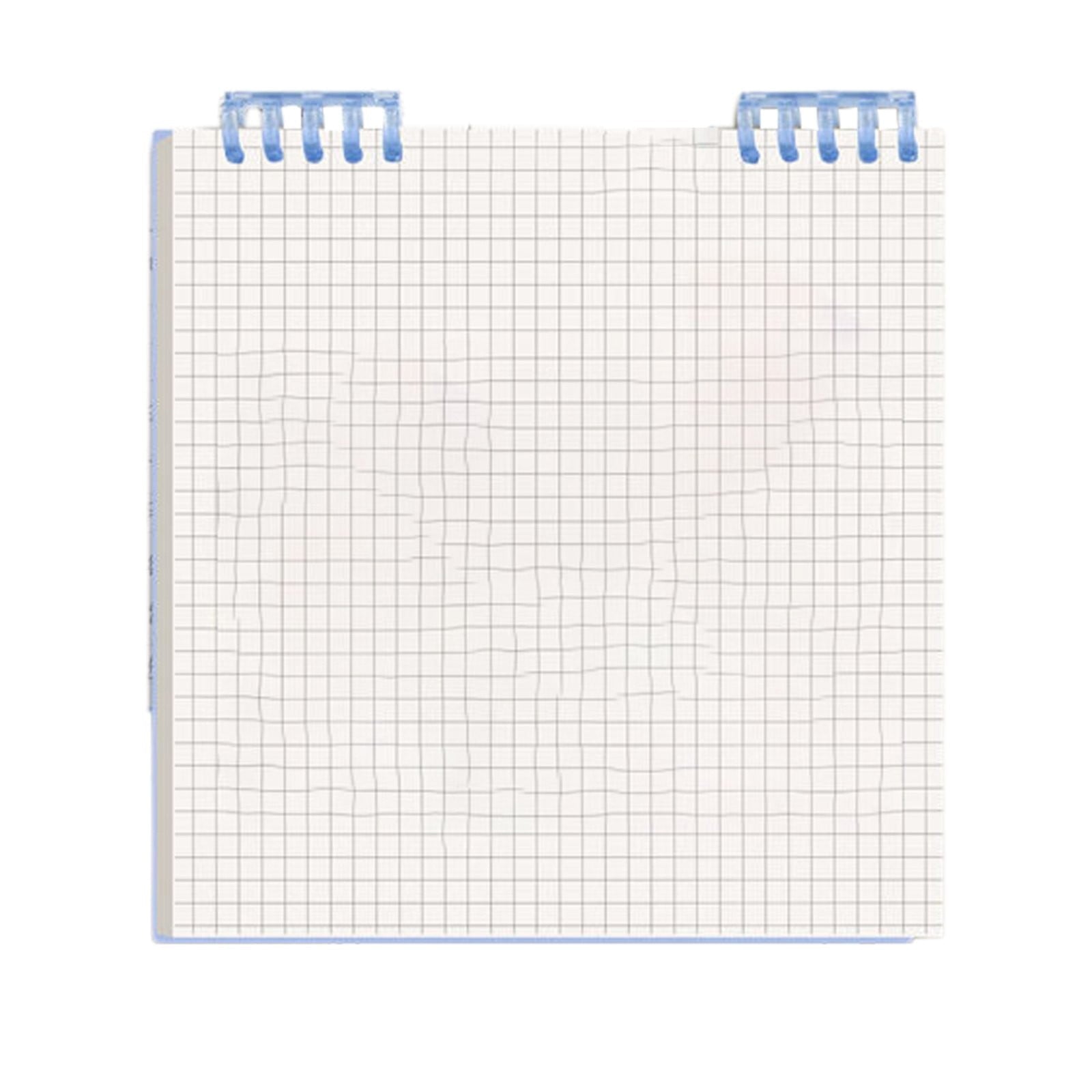 Sketch Book Sketchpad,Journal Memo Notebook Notepads Grids Notebook Writing Notebook for Sketching Scribbling Notebook Journal Refillable Notebooks,Top Spiral Bound Sketch Pad,7.87x7.56" Beige