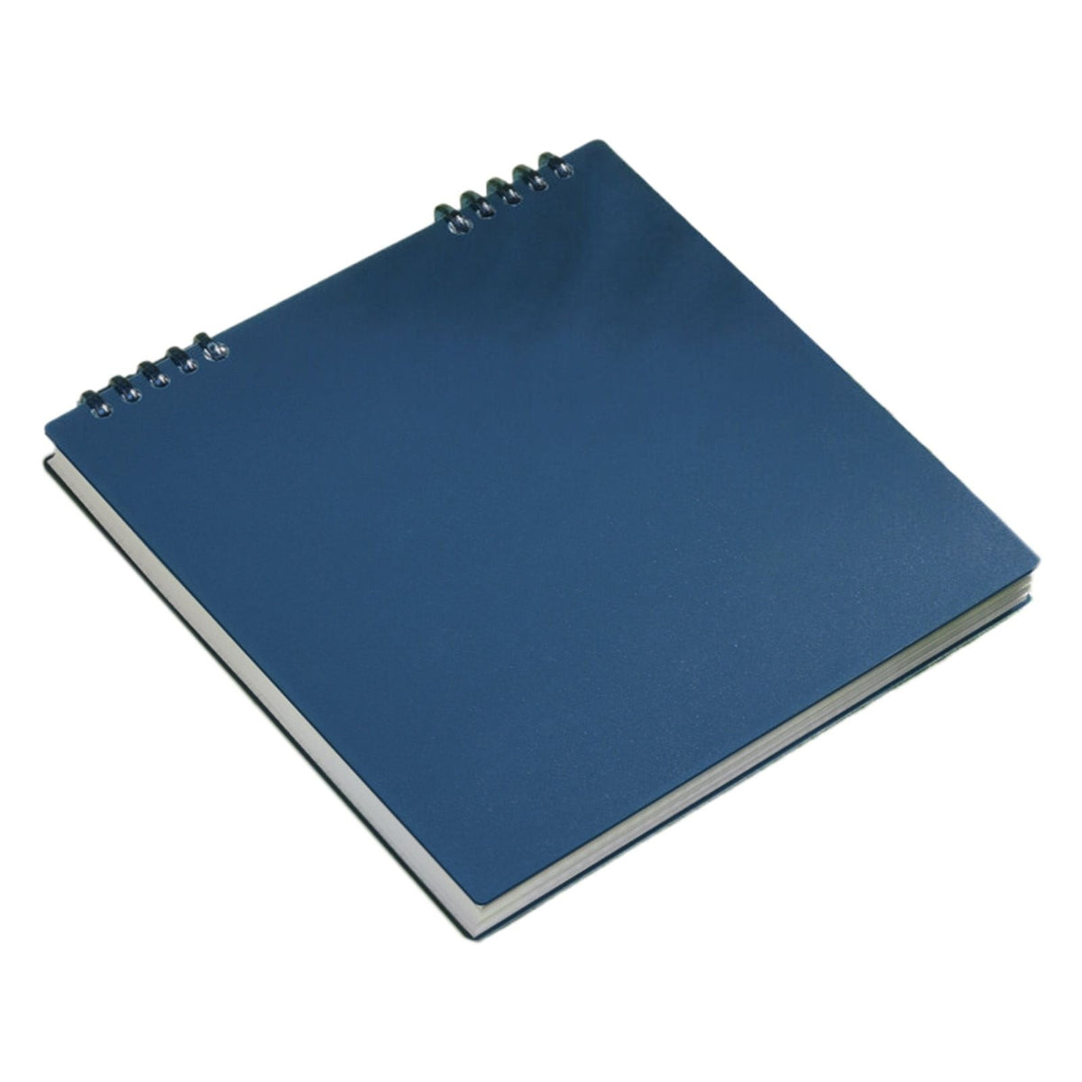 Sketch Book Sketchpad,Journal Memo Notebook Notepads Grids Notebook Writing Notebook for Sketching Scribbling Notebook Journal Refillable Notebooks,Top Spiral Bound Sketch Pad,7.87x7.56",Beige Dark Blue