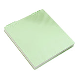 Sketch Book Sketchpad,Journal Memo Notebook Notepads Grids Notebook Writing Notebook for Sketching Scribbling Notebook Journal Refillable Notebooks,Top Spiral Bound Sketch Pad,7.87x7.56",Beige Mint Green
