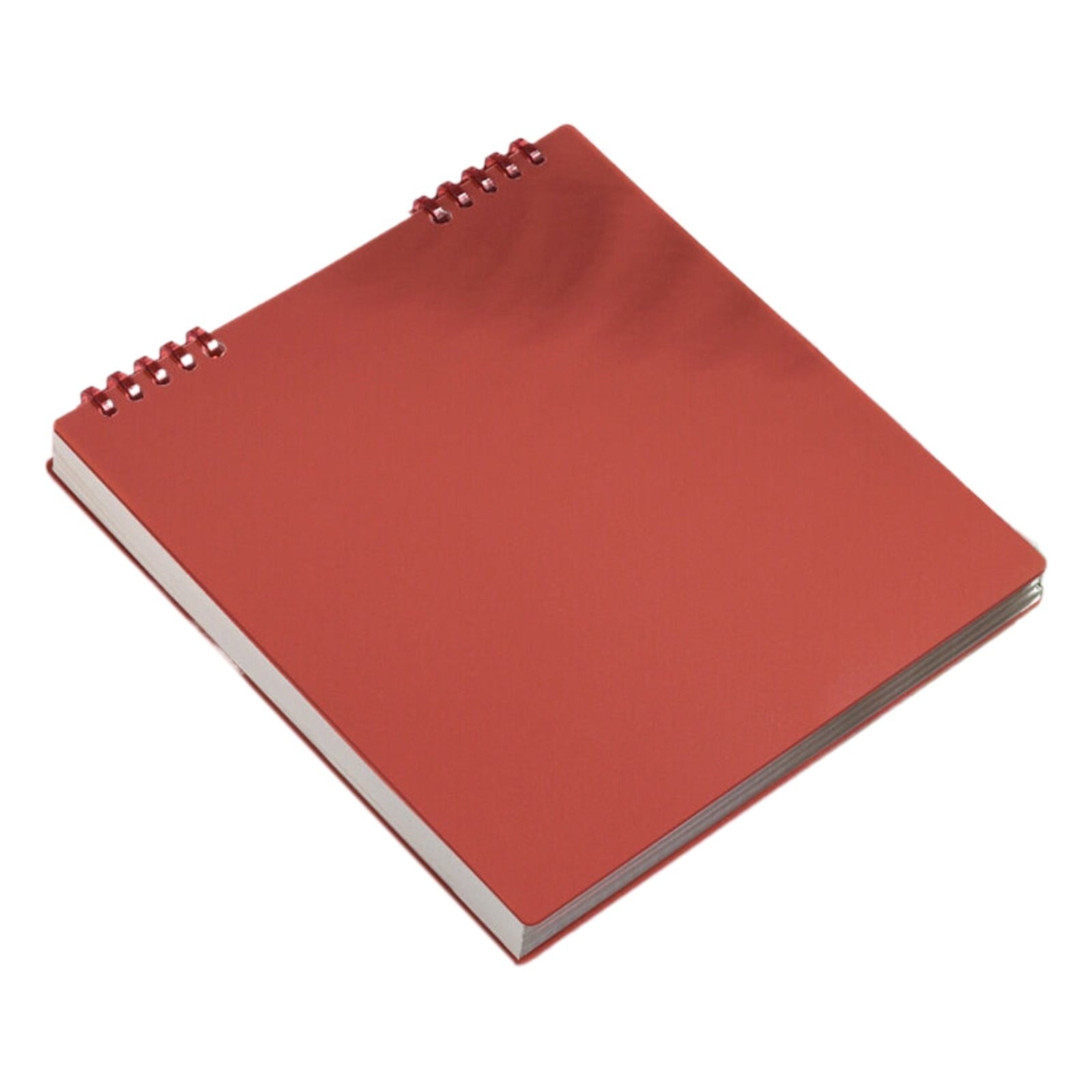 Sketch Book Sketchpad,Journal Memo Notebook Notepads Grids Notebook Writing Notebook for Sketching Scribbling Notebook Journal Refillable Notebooks,Top Spiral Bound Sketch Pad,7.87x7.56",Beige Red