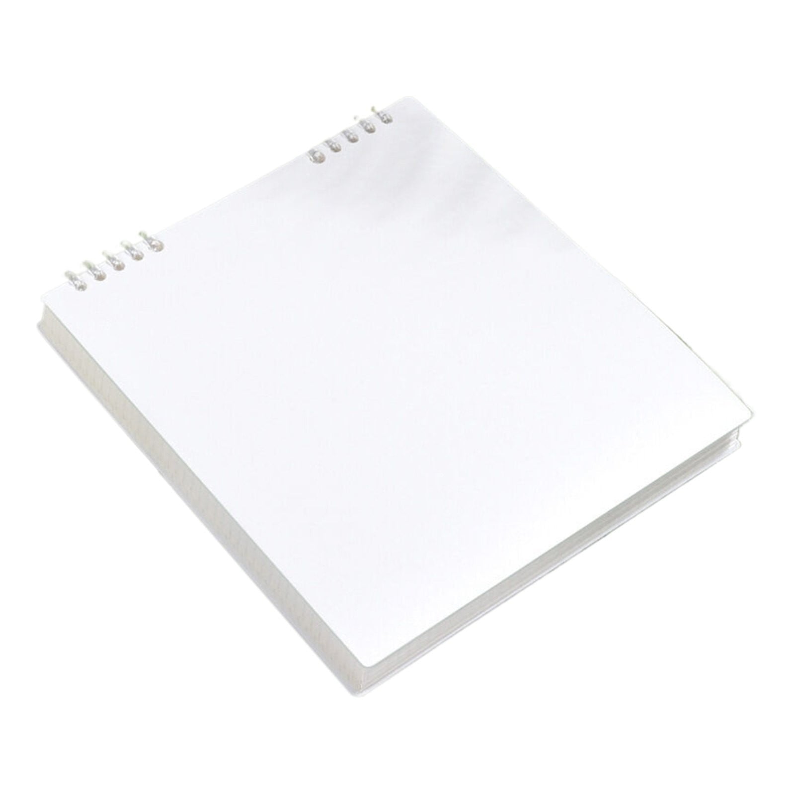 Sketch Book Sketchpad,Journal Memo Notebook Notepads Grids Notebook Writing Notebook for Sketching Scribbling Notebook Journal Refillable Notebooks,Top Spiral Bound Sketch Pad,7.87x7.56",Beige White