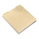 Sketch Book Sketchpad,Journal Memo Notebook Notepads Grids Notebook Writing Notebook for Sketching Scribbling Notebook Journal Refillable Notebooks,Top Spiral Bound Sketch Pad,7.87x7.56",Beige Yellow