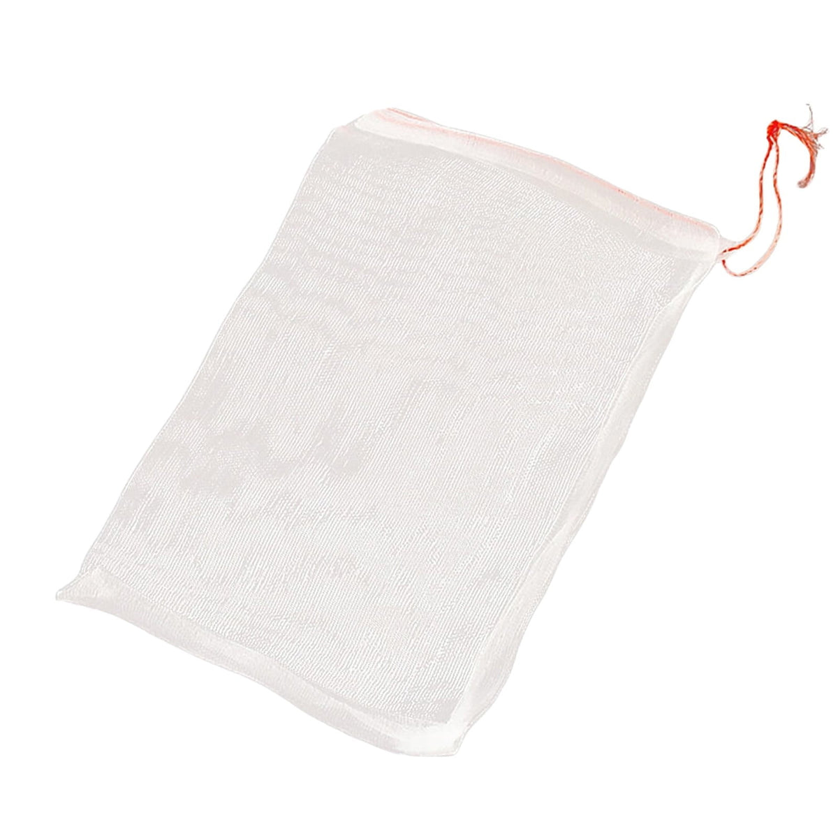 Fruit Protection Bags, Fruit Netting Bags for Fruit Trees Fruit Cover Mesh Bag with Drawstring, Netting Barrier Bags for Protecting Fruit and Vegetables, 1 Pcs, 3.93x5.9 3.93" x 5.9" White