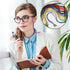 Glasses Strap 12 pcs,Eyeglasses Strap Holder,Eye Glasses String Holder, Glasses Neck Lanyard Cord,Strap Holders Glasses Straps Non Slip Eyewear Retainers Eyeglasses Chain Necklace Colorful