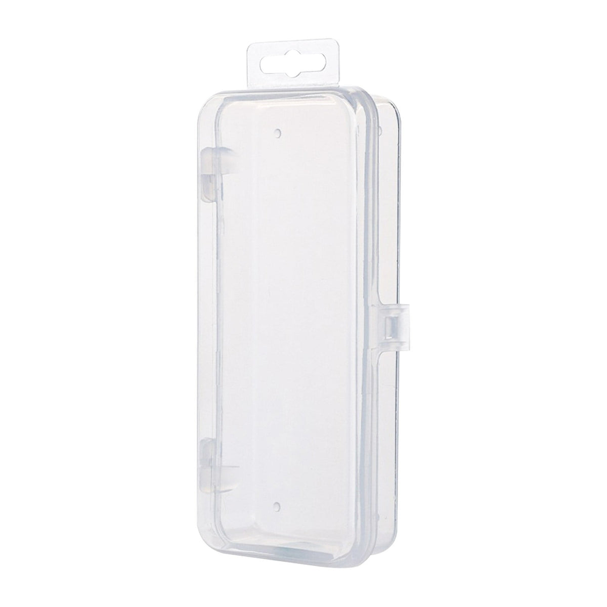 Rectangular Empty torage Box, Plastic Pencil Case, Clear Storage Container for Pencil,Crayon,Sticker,Cosmetics, 1 Pcs, 5.24x2.44x0.98 9.06" x 3.74" x 2.36" Clear