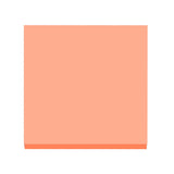 Three 3x3 inch sticky note pads in light blue, fluorescent pink, and yellow.