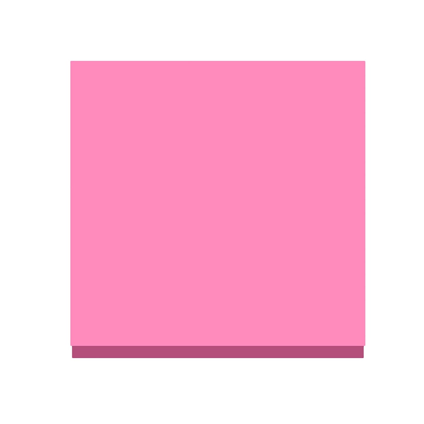 1 Pack Premium Multi-Use Sticky Notes 3x3 in Post Bright Stickies Colorful Super Sticking Power Memo Pads, Strong Adhesive, 100 Sheets/pad, Super Sticking Power Memo Pads(light blue,3x3") Fluorescent Rose Red