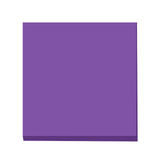 Light blue and purple 3x3 inch sticky notes, 100 sheets per pad.