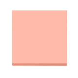 Light blue and light pink sticky notes, 3x3 inches, 100 sheets per pad.