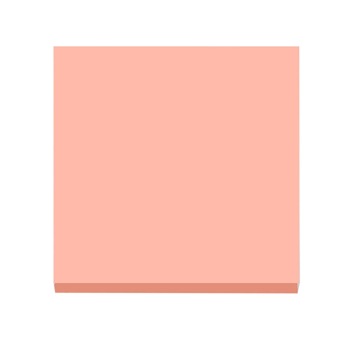 Light blue and light pink sticky notes, 3x3 inches, 100 sheets per pad.