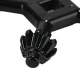 4 in 1 Drill Chuck Key Wrench, 1/4" 3/8" 1/2" Sizes Replacement Tool for Electric Drills, Drill Presses, Power Tool Chucks, for DIY, Home Improvement, Construction Projects, 1 Pcs, 2.95x2.95 2.95" x 2.95" Black*2