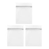 3 Pcs Mesh Laundry Bag For Delicates Wash Bag For Underwear Lingerie Small Premium Fine Mesh Laundry Bags with Sturdy Zipper for Delicates,Travel Storage Organize Bag Laundry Bag,3 Pcs,9.06x11.81 3 Pcs