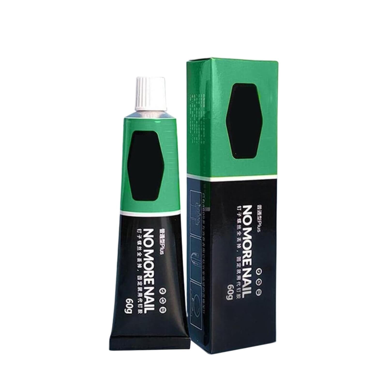 Super Glue for Metal and Stainless Steel 60g - All Purpose Glue, Heavy Duty Waterproof, Heat Resistant, Quick-Dry, Clear Glue for Strong Bonding Between Metals, Other Materials, Jewelry Making(1pc) 1pc