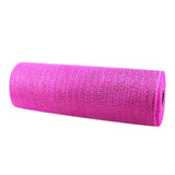 Poly Mesh Ribbon,6x338 Inch,Red Foil Mesh for Wreaths,Swags and Christmas Tree Decoration Ribbli Metallic Mesh Ribbon, Red Foil Mesh for Wreaths, Swags and Christmas Tree Decoration(Z1-Purple) pink