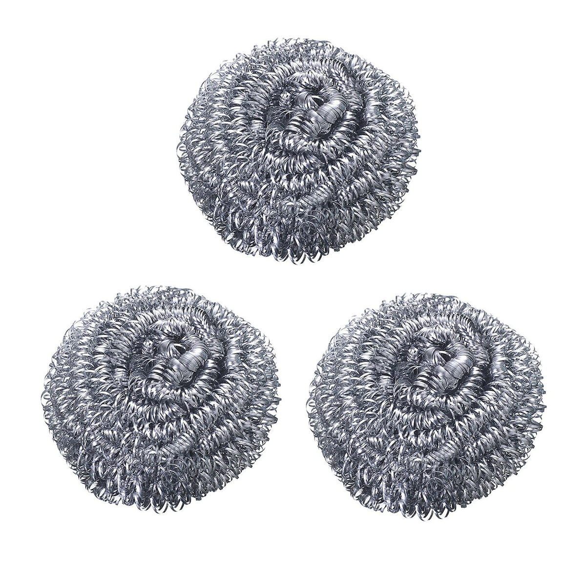 Stainless Steel Scrubbers,Stainless Steel Scourers Sponges ,Stainless Steel Scrubbing Pads,Metal Scouring Pads,Steel Wool Scrubbers For Stoves, Pots, Cooker Hoods, That Are Difficult To Clean,4pcs 3pcs