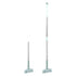 Retractable Gap Dust Cleaner Cleaning Tools with Extension Pole,Long Handle 48.5 inches Washable and Retractable Duster Brush for Cleaning Under Appliances Furniture Couch Fridge(Z1-Grey) Z2-Blue