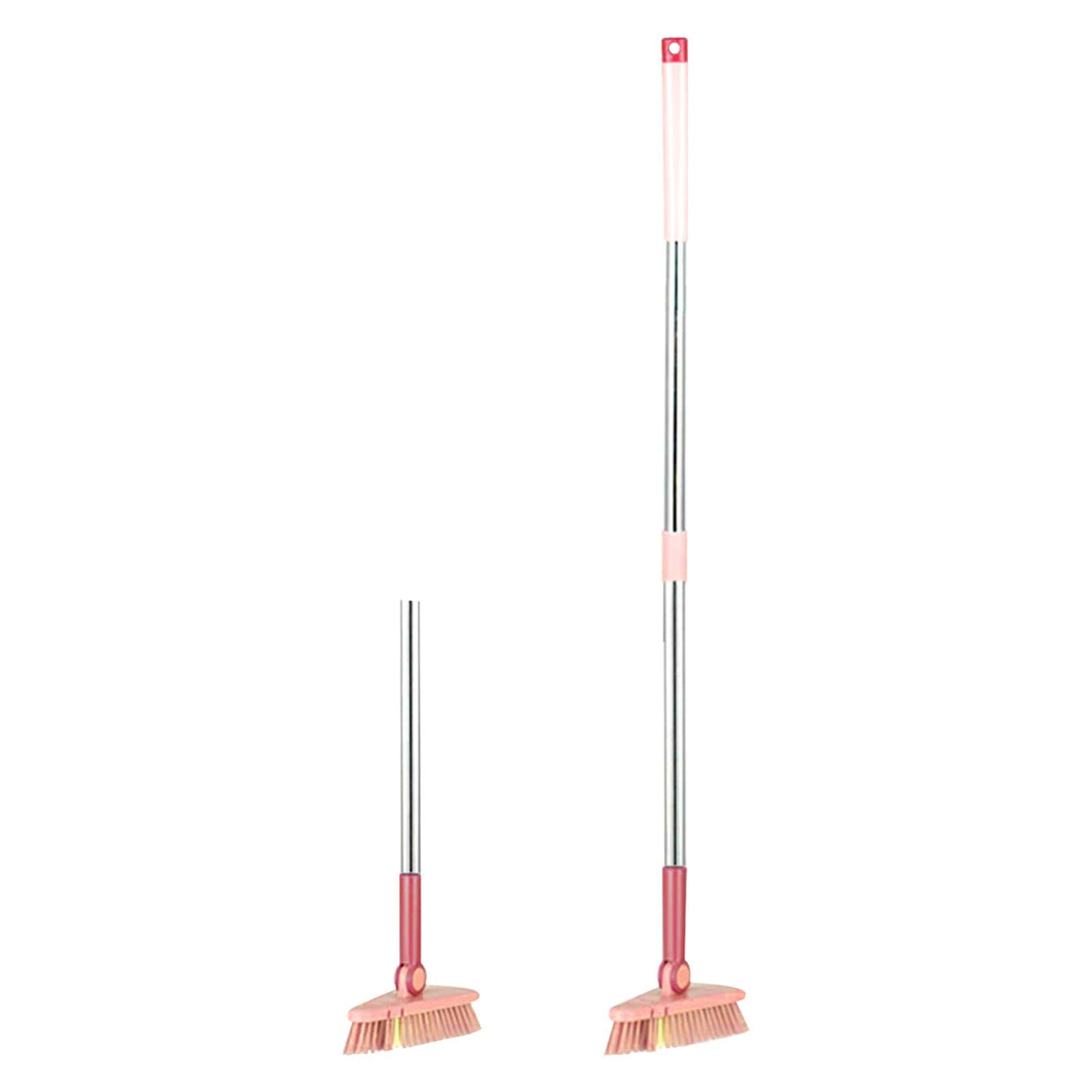 Retractable Gap Dust Cleaner Cleaning Tools with Extension Pole,Long Handle 48.5 inches Washable and Retractable Duster Brush for Cleaning Under Appliances Furniture Couch Fridge(Z1-Grey) Z2-Pink